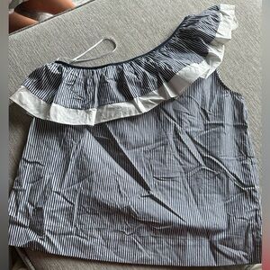 JCrew One Shoulder Top